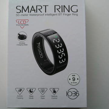 SMART RING™ – Bague Connectée, le digital au bout des doigts (etuit)
