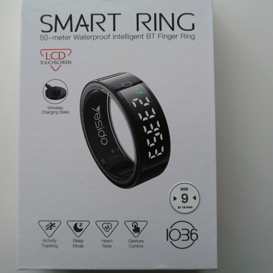 SMART RING™ – Bague Connectée, le digital au bout des doigts (etuit)