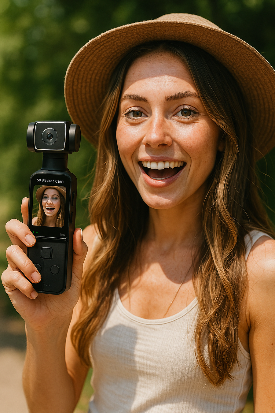 MINI CAMÉRA D’ACTION 5K™ – Compacte, Étanche, Ultra-Stable