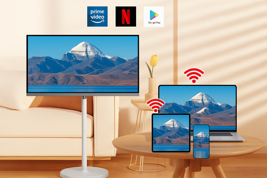 SMART PAD™ – L’écran tactile portable nouvelle génération 27'