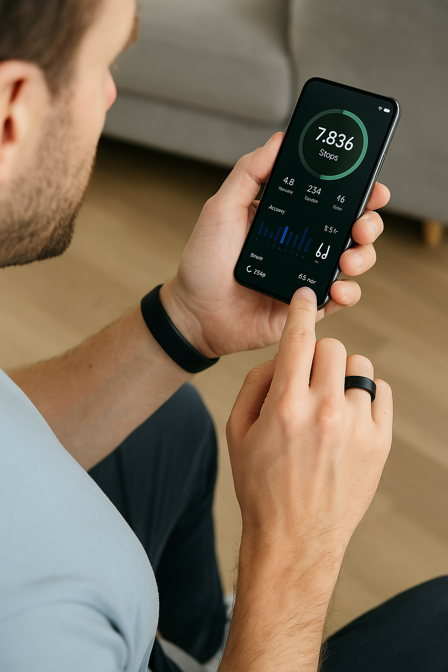 SMART RING™ – Bague Connectée, le digital au bout des doigts
