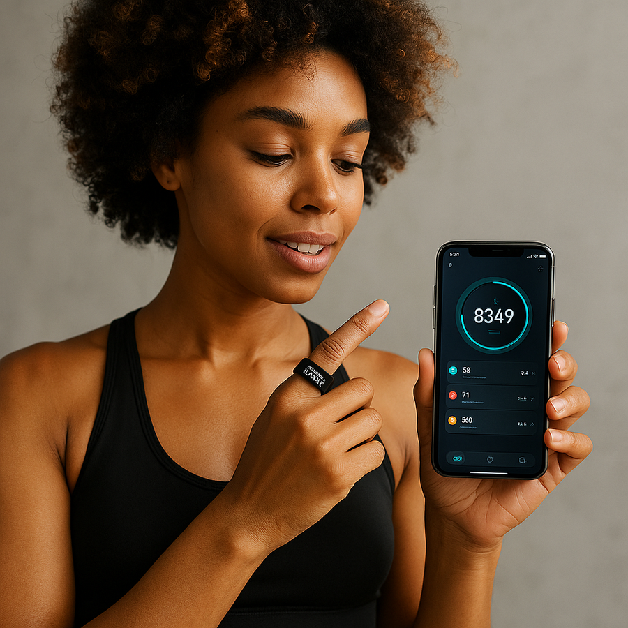 SMART RING™ – Bague Connectée, le digital au bout des doigts